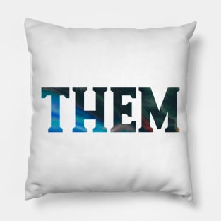 Them - Psychedelic Style Pillow