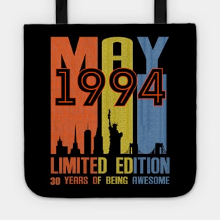 May 1994 30 Years Of Being Awesome Limited Edition Tote