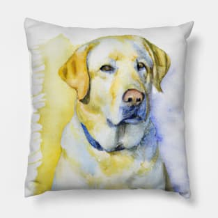 Labrador Retriever Watercolor - Gift For Dog Lovers Pillow