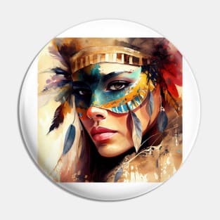 Powerful Carnival Woman #1 Pin