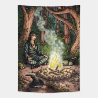 Everyday Witch Tarot - The Hermit Tapestry