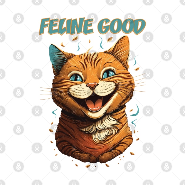 Feline Good Kitten - Purrfect for Cat Lovers by RailoImage