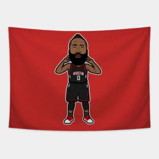 James Harden Cartoon Style vol 2.0 Tapestry