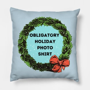 Holiday photo Pillow