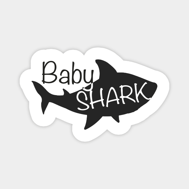 Baby Shark Magnet by wildmagnolia