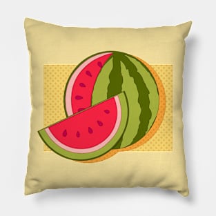 The cute juicy watermelon Pillow