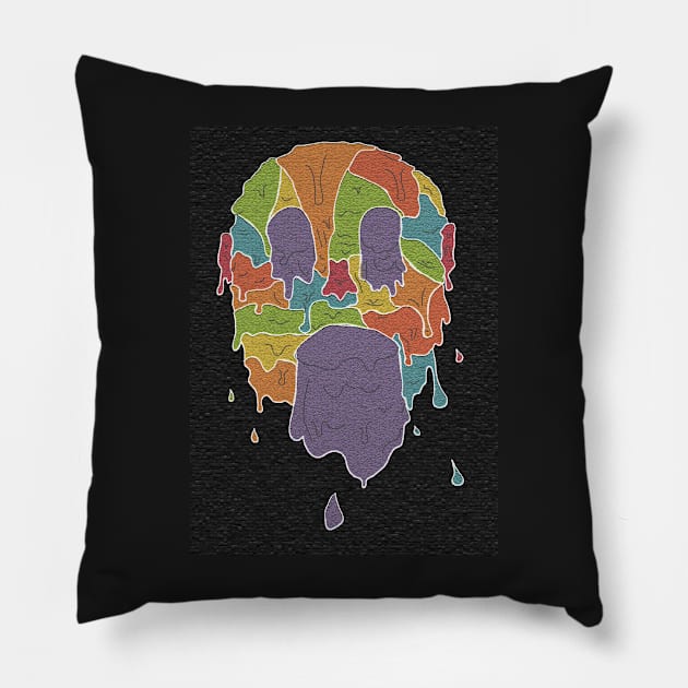 Skull Pillow by jrepkin