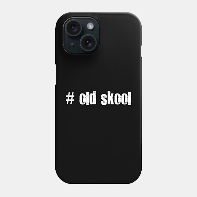 Old Skool Graphic Phone Case by Pixeltron