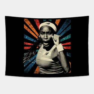 sketc vintage coco gauff #3 Tapestry