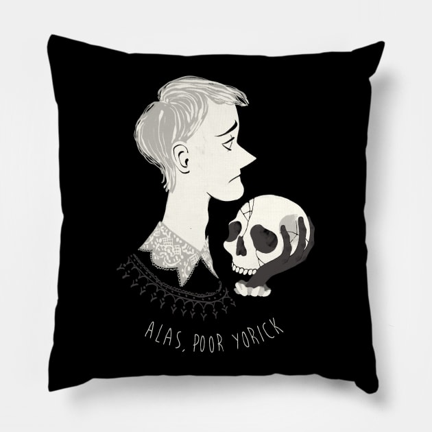 Hamlet Pillow by FabioMancini