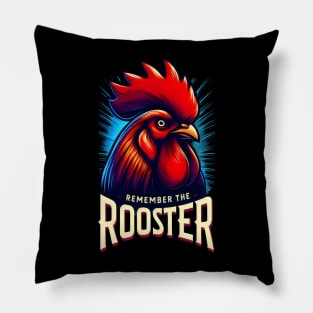 Unashamed for Jesus T-Shirt - Remember the Rooster, Peter's Denial of Jesus Tee Pillow