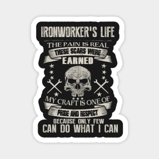 Ironworker Respect Magnet