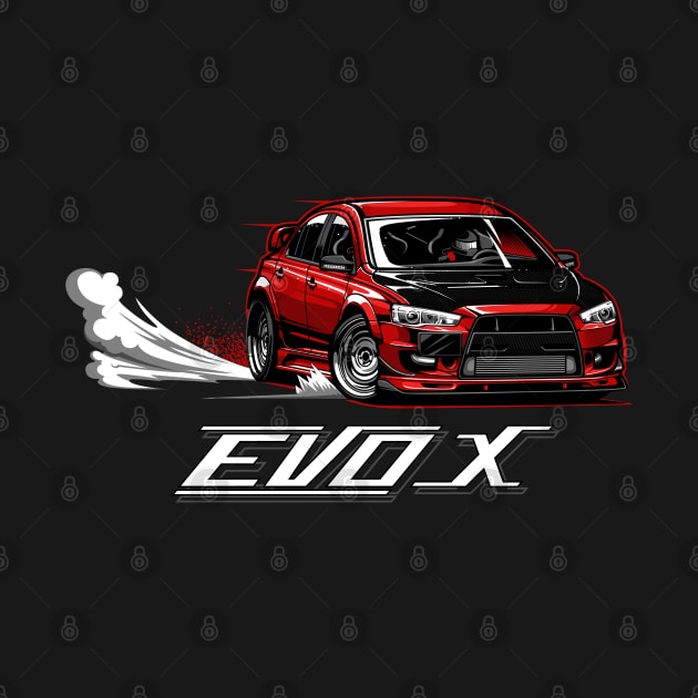 Mitsubishi Evo 10 by JDMAPEX