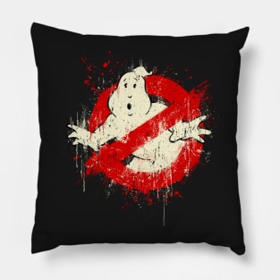 Ghostbusters vintage Pillow