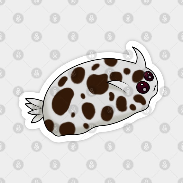 Cute Sea Slug: Sea Cow Magnet by Kaiko's Kreations