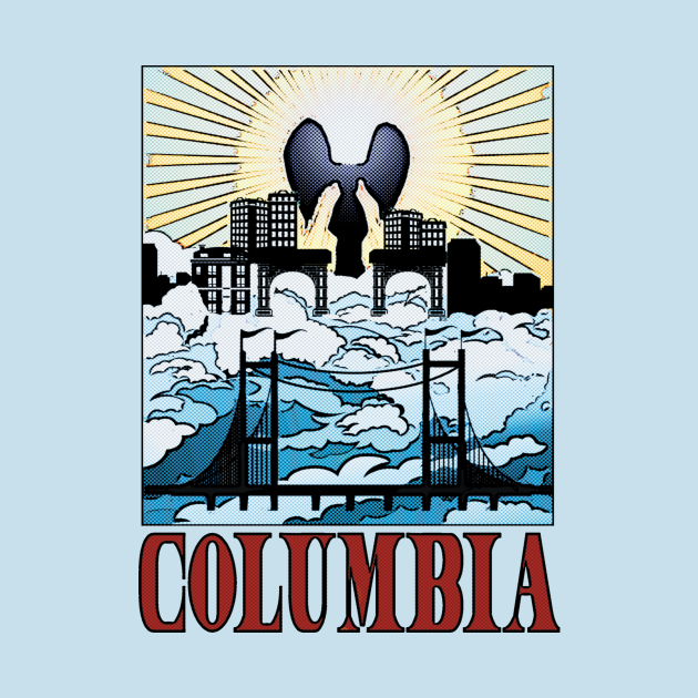 Disover Visit Columbia - Bioshock Infinite - T-Shirt