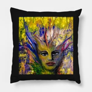 Vibrant Woman Pillow