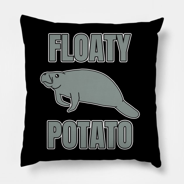 Floaty Potato Pillow by LunaMay