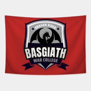 Basgaith War College Crest Light Tapestry