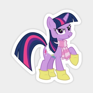 Winter Wrap Up Twilight Sparkle Magnet