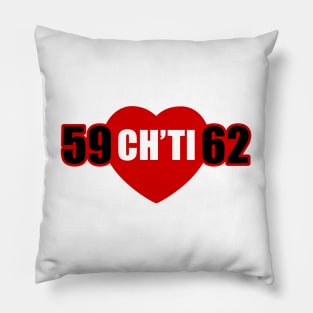 59 CH'TI 62 Pillow