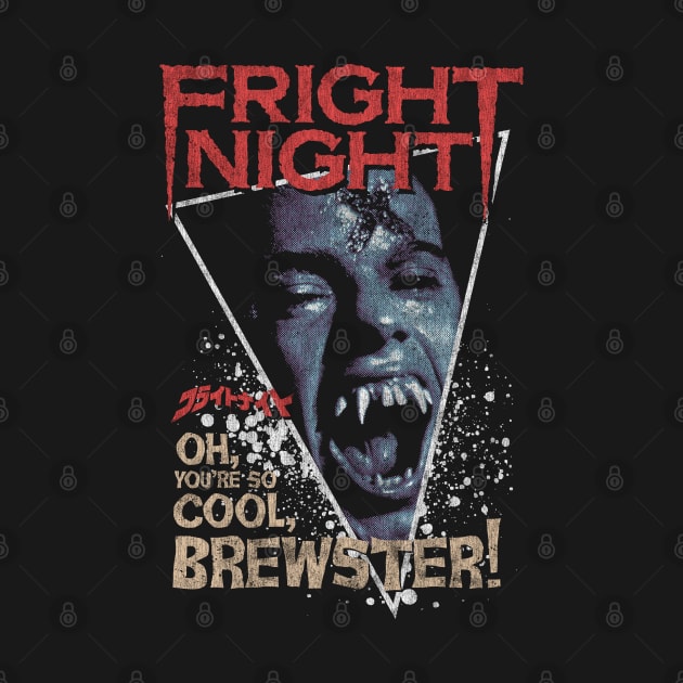 Fright Night, Horror, Cult Classic, Vampire by StayTruePonyboy