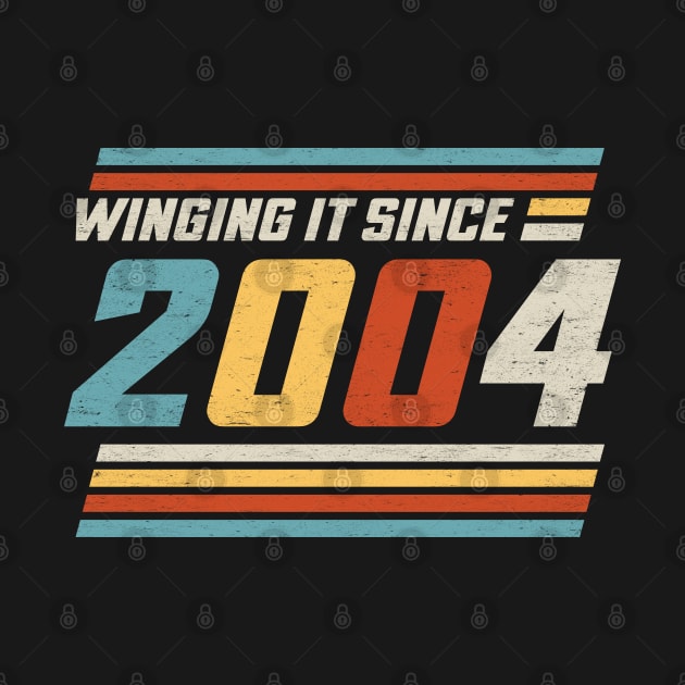 Winging It Since 2004 - Funny 20th Birthday by TwistedCharm