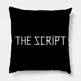 The Script - Paper Tape Pillow