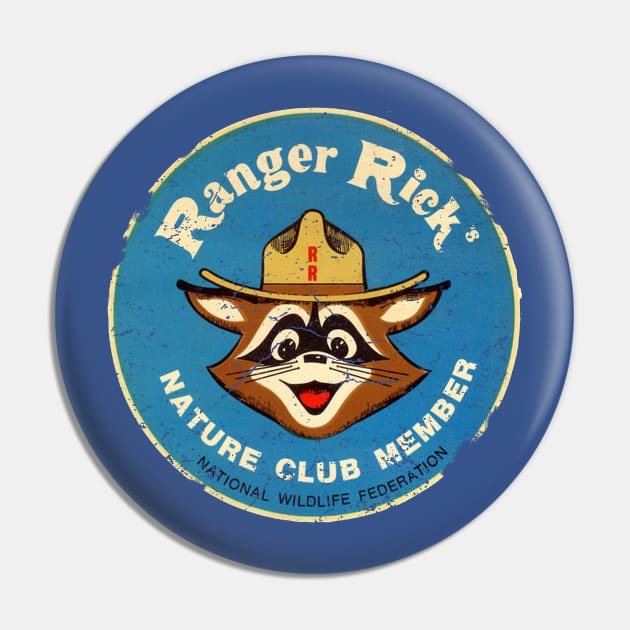 Ranger Rick Pin by retrorockit