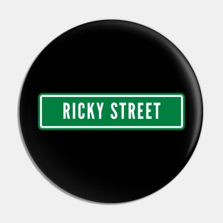 ZEROBASEONE Ricky Street Sign Pin