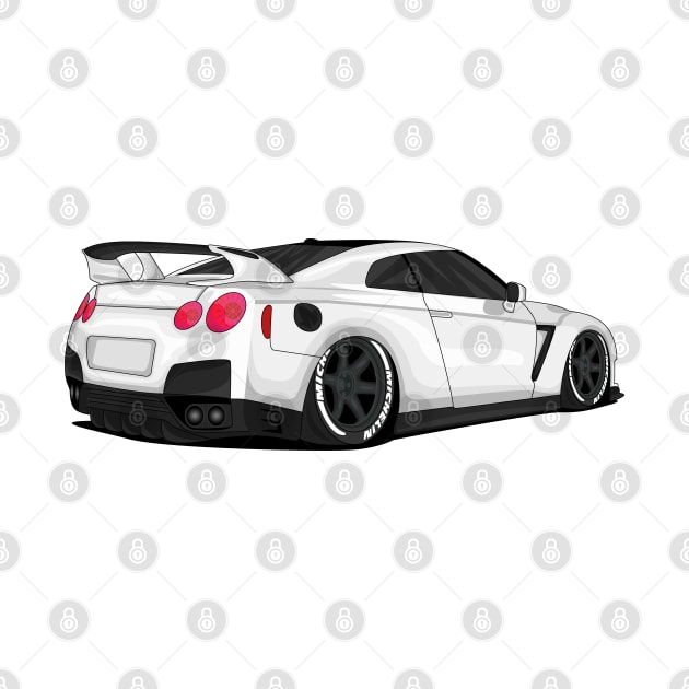 GTR WHITE by VENZ0LIC