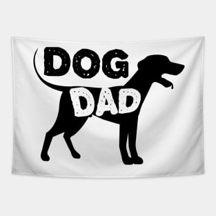 Awesome dog dad shirt best gift for fathers day and dogs day Tapestry