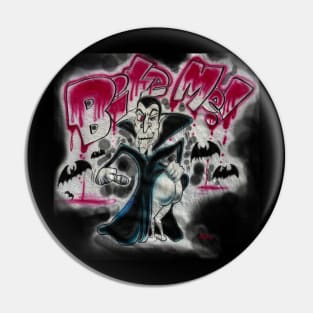 Count Dracula - "Bite Me" Pin