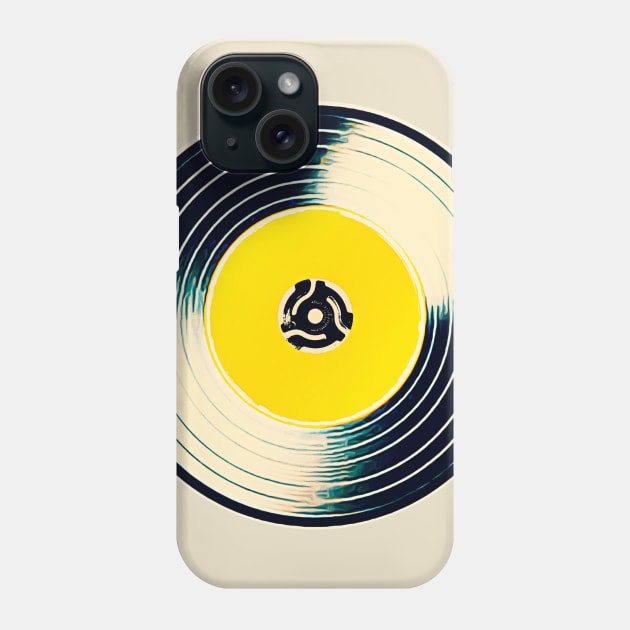 45 RPM Vinyl Record Phone Case by Spindriftdesigns