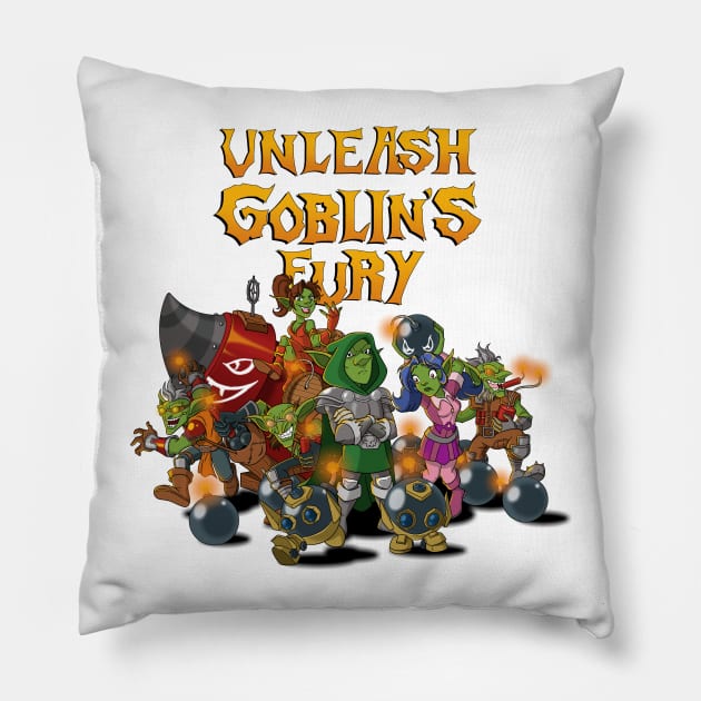 Goblins Pillow by ice_and_fire_88