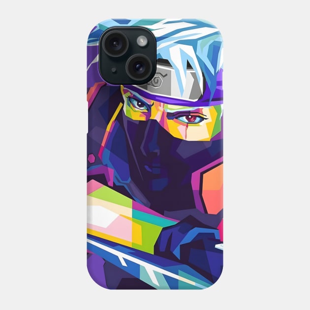 Anime Kakashi wpap Phone Case by My city