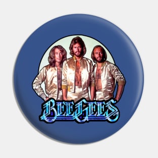 Blue disco Pin