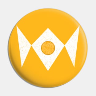 MMPR Yellow Pin