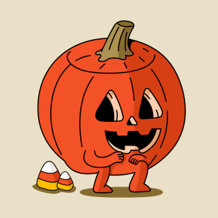 Retro pumpkin and candy T-Shirt