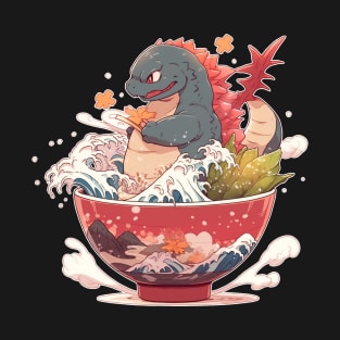 Godzilla - Gojira Ramen T-Shirt