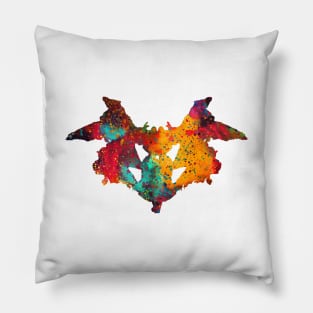 Rorschach inkblot test Pillow