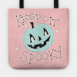 Keep It Spooky! Mint Tote