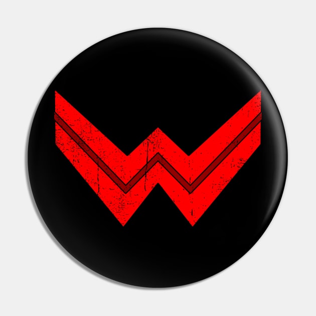 Wonder Dude Pin by nickbeta