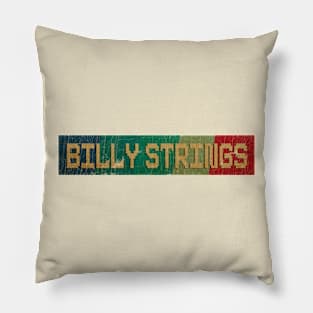 Billy Strings - RETRO COLOR - VINTAGE Pillow