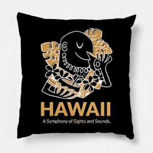 Hawaii State Aloha State Pillow