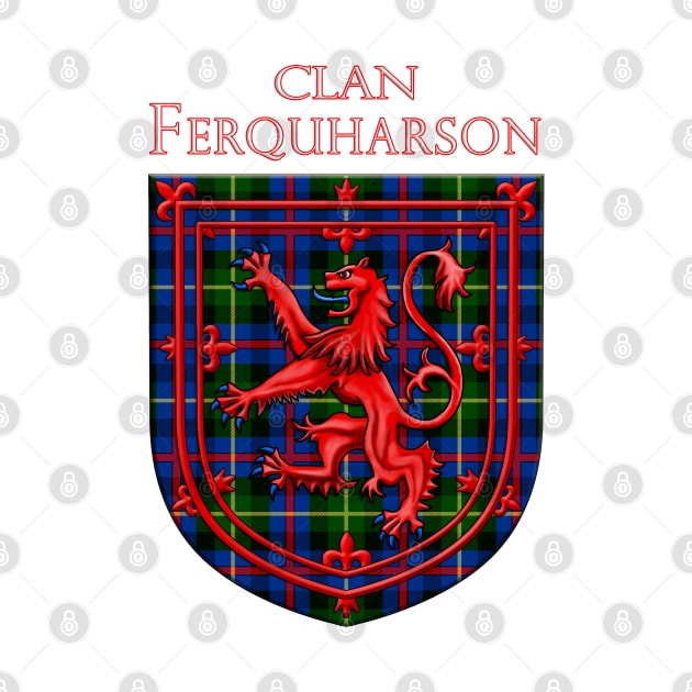 Farquharson Tartan Scottish Plaid Lion Rampant by CelticFlame