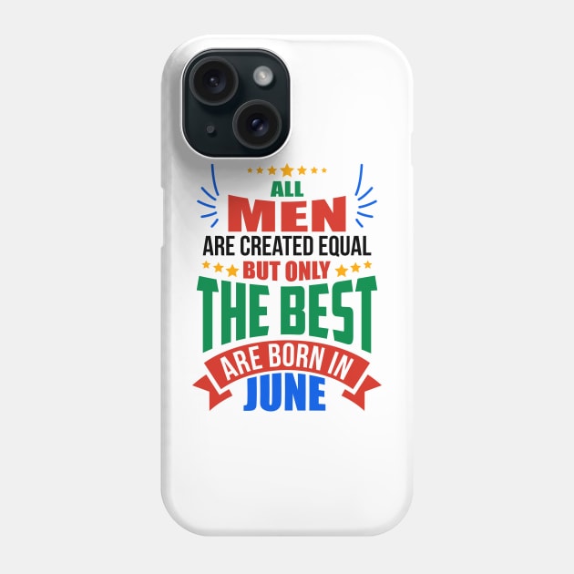 JUNE Birthday Special - MEN Phone Case by TheArtism