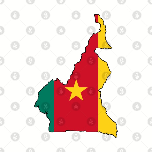Cameroon Map by Historia
