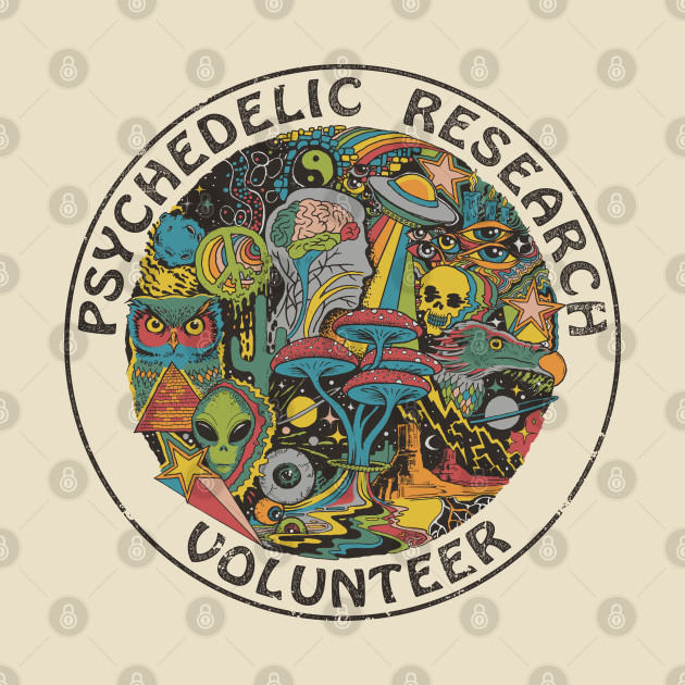 Psychedelic Research Volunteer - Psychedelic - Phone Case