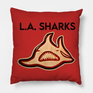 Los Angeles Sharks Hockey Pillow